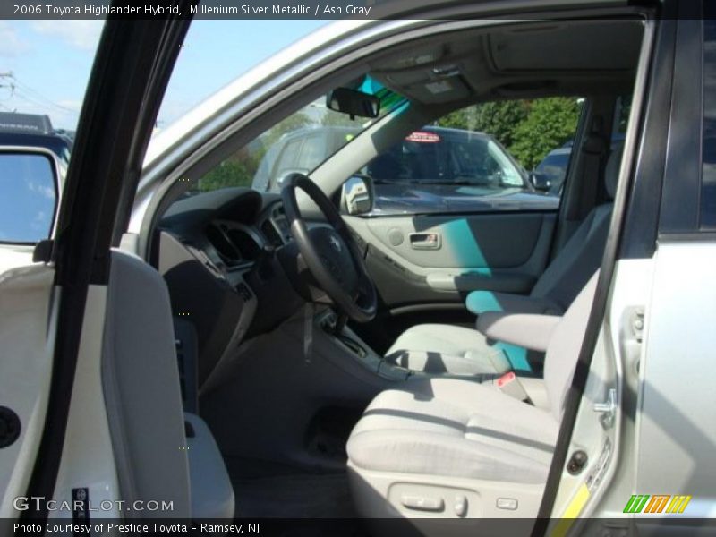 Millenium Silver Metallic / Ash Gray 2006 Toyota Highlander Hybrid