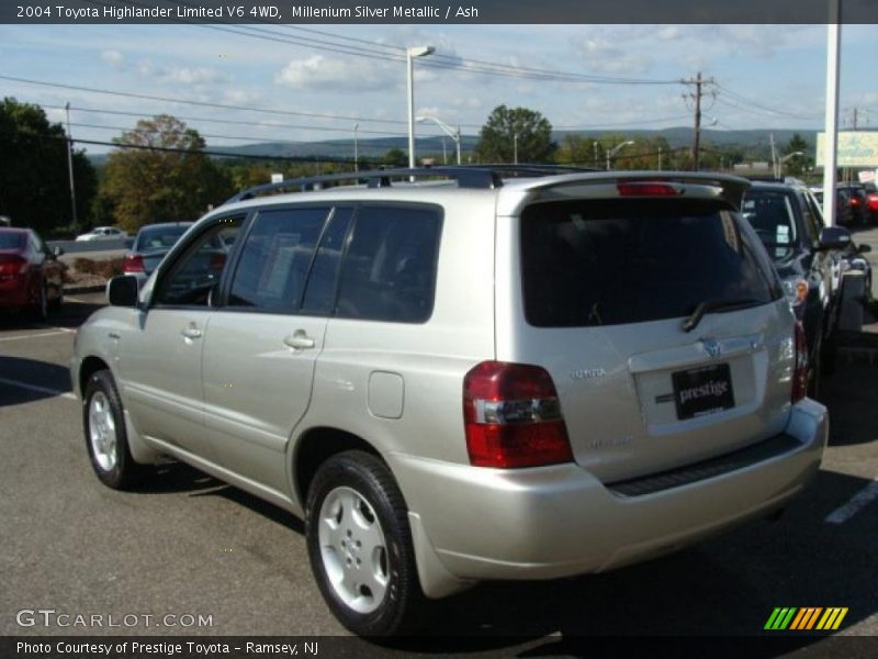 Millenium Silver Metallic / Ash 2004 Toyota Highlander Limited V6 4WD