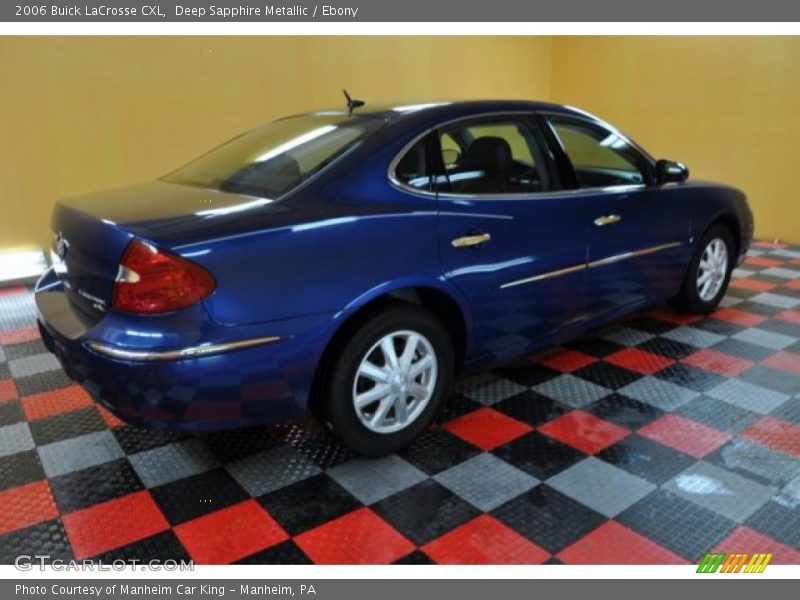 Deep Sapphire Metallic / Ebony 2006 Buick LaCrosse CXL
