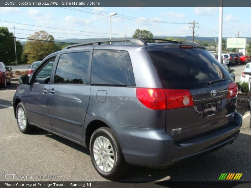 Slate Metallic / Stone 2008 Toyota Sienna XLE AWD