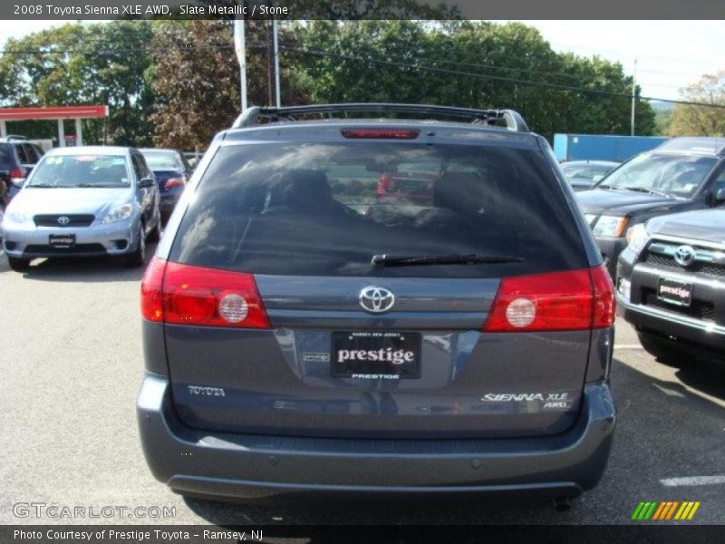 Slate Metallic / Stone 2008 Toyota Sienna XLE AWD
