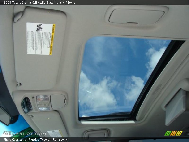 Slate Metallic / Stone 2008 Toyota Sienna XLE AWD