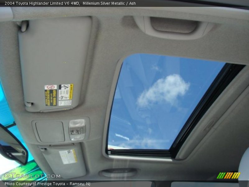 Millenium Silver Metallic / Ash 2004 Toyota Highlander Limited V6 4WD