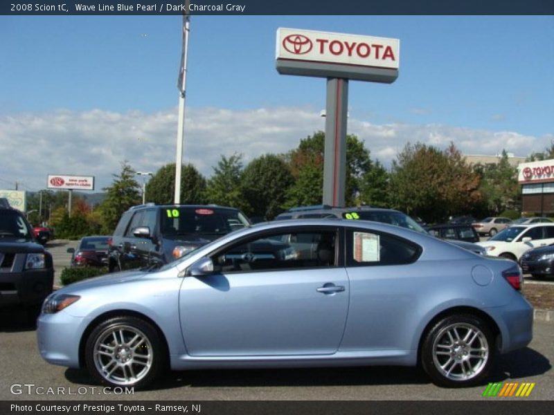 Wave Line Blue Pearl / Dark Charcoal Gray 2008 Scion tC
