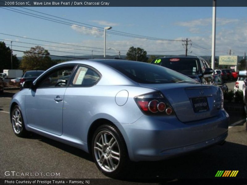Wave Line Blue Pearl / Dark Charcoal Gray 2008 Scion tC