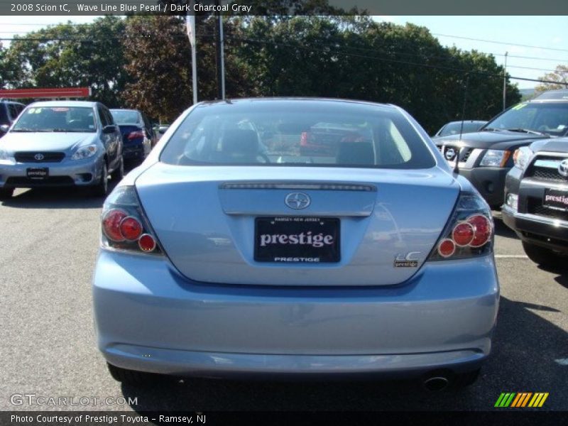 Wave Line Blue Pearl / Dark Charcoal Gray 2008 Scion tC