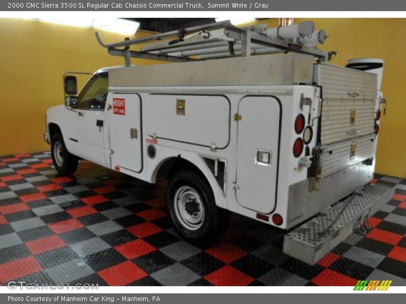 Summit White / Gray 2000 GMC Sierra 3500 SL Regular Cab Chassis Commercial Truck