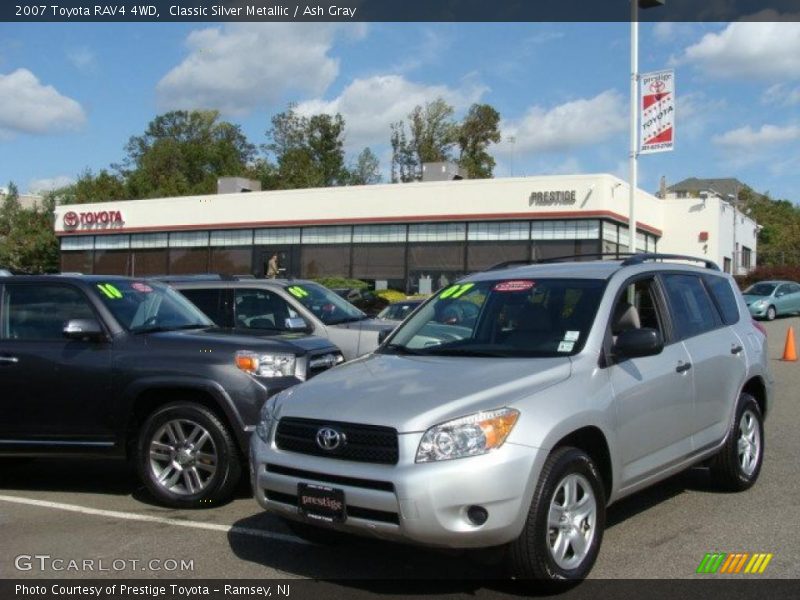 Classic Silver Metallic / Ash Gray 2007 Toyota RAV4 4WD