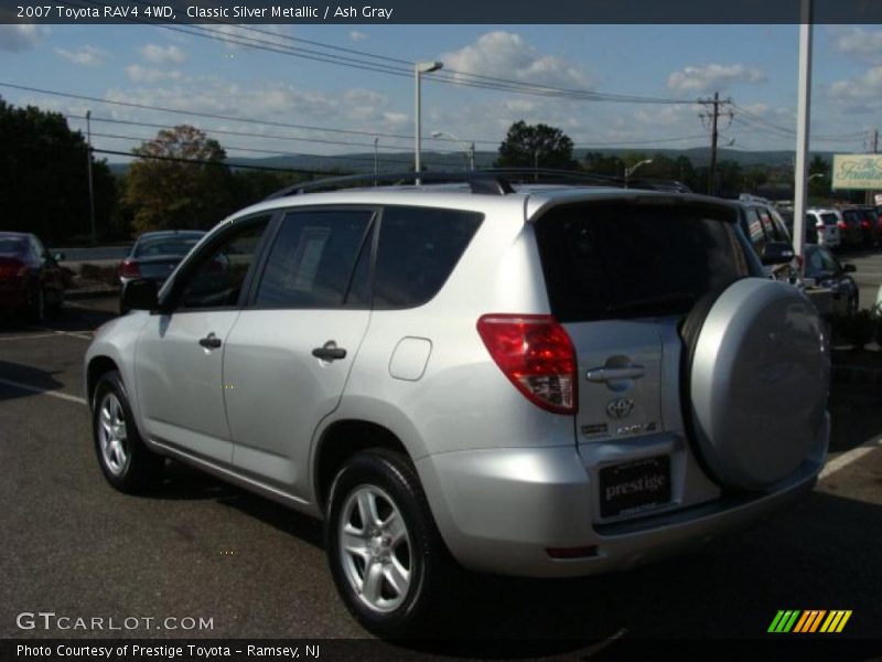 Classic Silver Metallic / Ash Gray 2007 Toyota RAV4 4WD