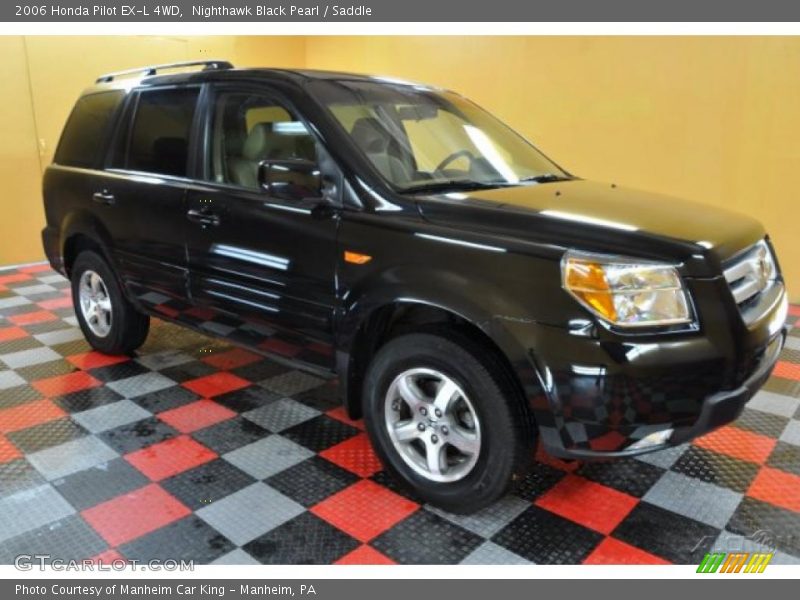 Nighthawk Black Pearl / Saddle 2006 Honda Pilot EX-L 4WD
