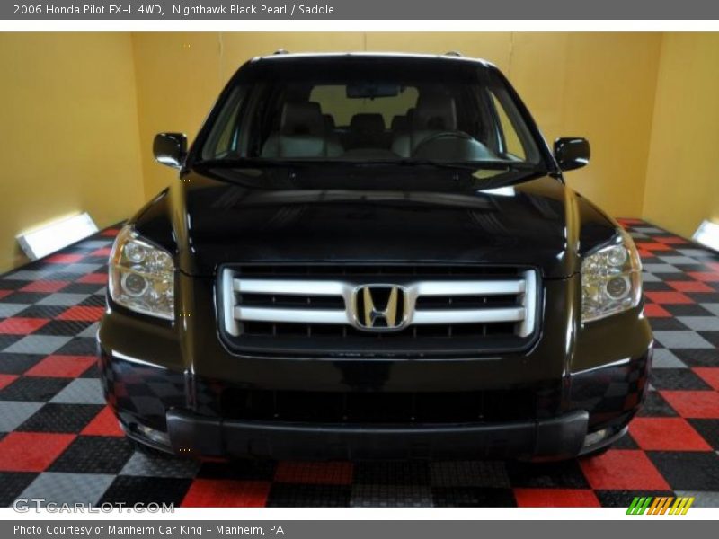 Nighthawk Black Pearl / Saddle 2006 Honda Pilot EX-L 4WD