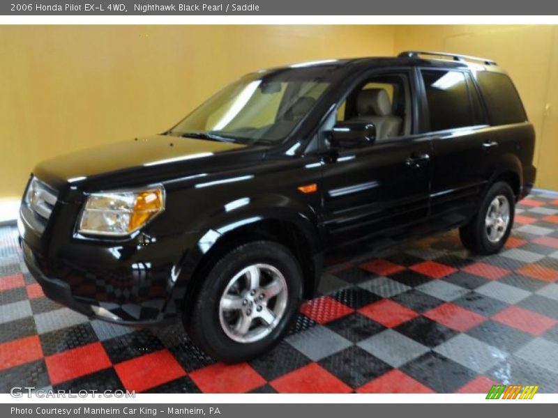 Nighthawk Black Pearl / Saddle 2006 Honda Pilot EX-L 4WD
