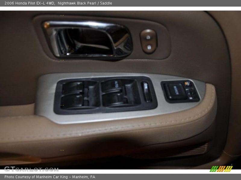 Nighthawk Black Pearl / Saddle 2006 Honda Pilot EX-L 4WD