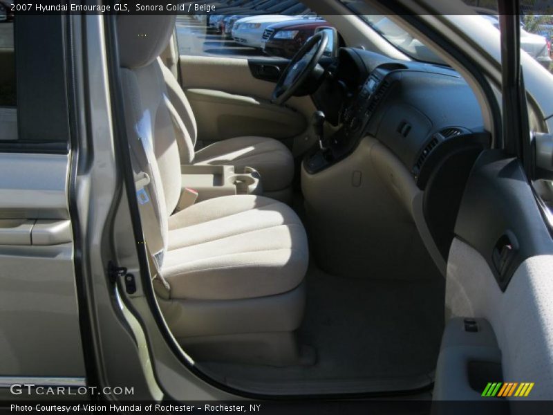 Sonora Gold / Beige 2007 Hyundai Entourage GLS