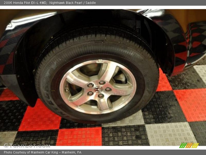Nighthawk Black Pearl / Saddle 2006 Honda Pilot EX-L 4WD