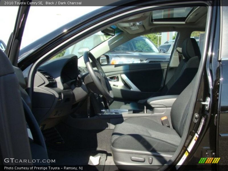 Black / Dark Charcoal 2010 Toyota Camry SE