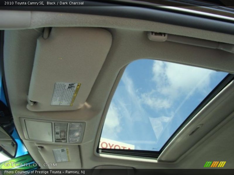 Black / Dark Charcoal 2010 Toyota Camry SE