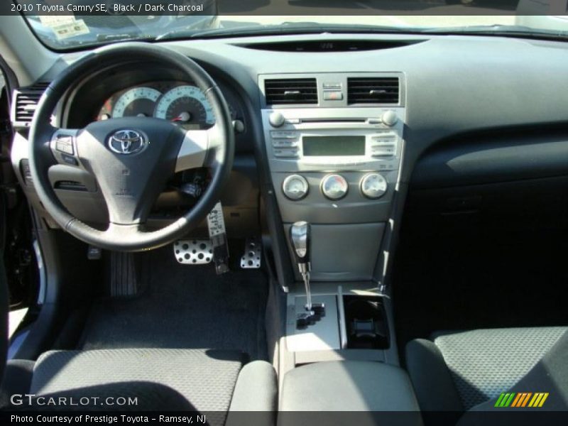 Black / Dark Charcoal 2010 Toyota Camry SE