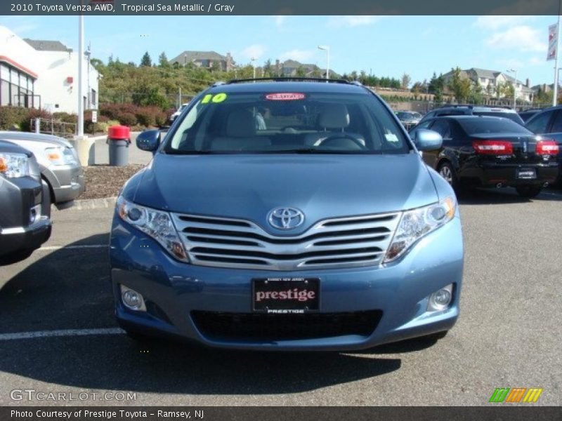 Tropical Sea Metallic / Gray 2010 Toyota Venza AWD