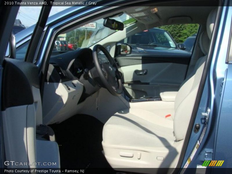 Tropical Sea Metallic / Gray 2010 Toyota Venza AWD