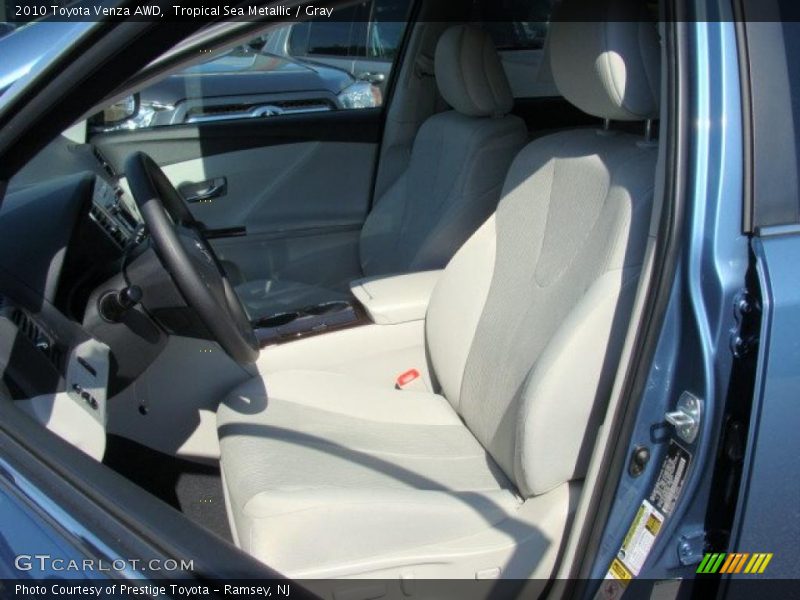 Tropical Sea Metallic / Gray 2010 Toyota Venza AWD