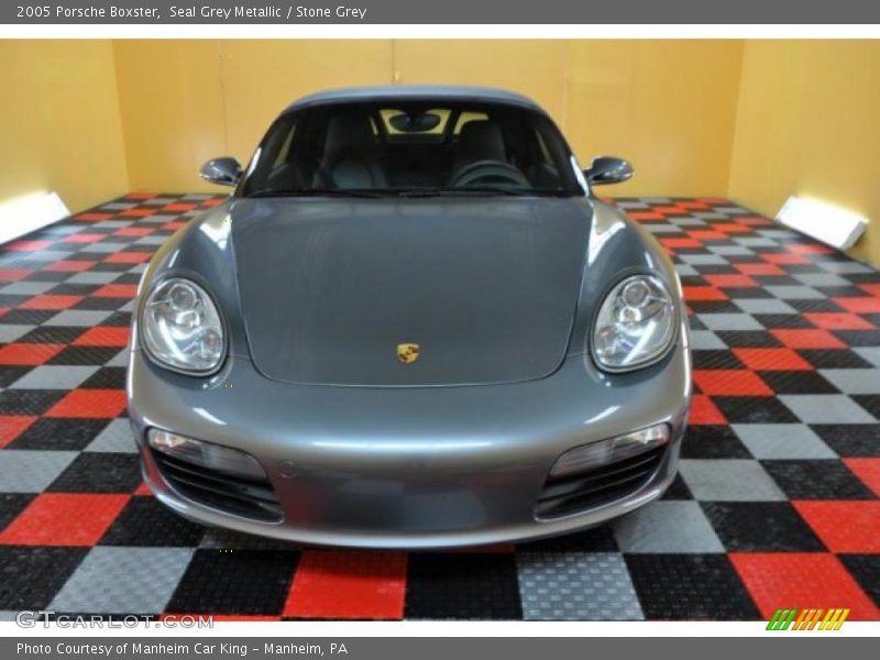 Seal Grey Metallic / Stone Grey 2005 Porsche Boxster