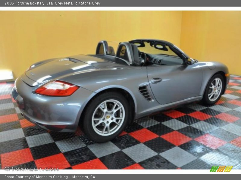 Seal Grey Metallic / Stone Grey 2005 Porsche Boxster