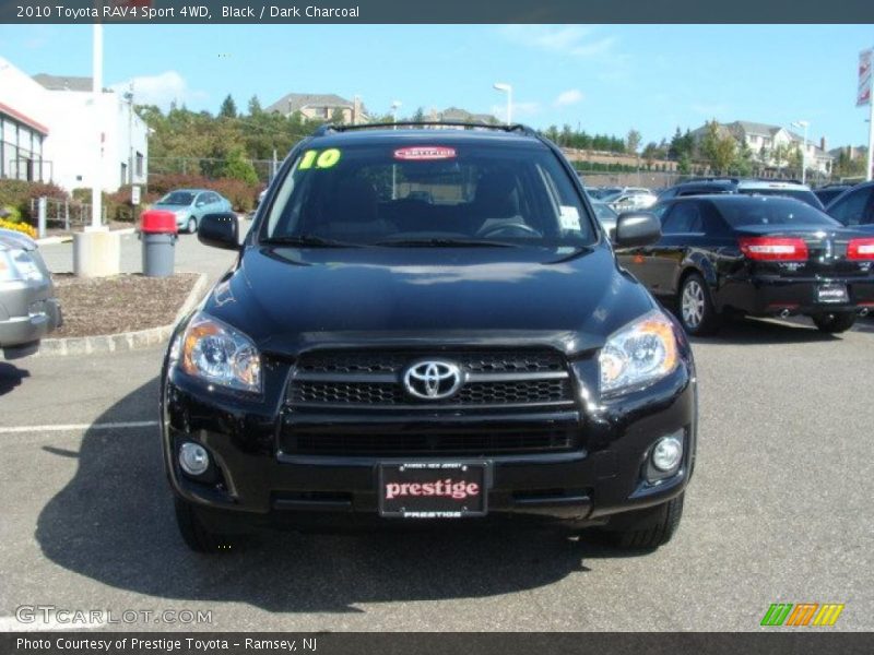 Black / Dark Charcoal 2010 Toyota RAV4 Sport 4WD