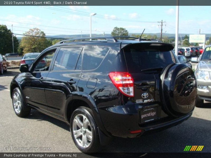Black / Dark Charcoal 2010 Toyota RAV4 Sport 4WD