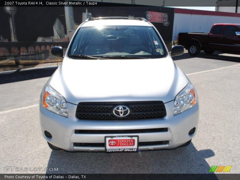 Classic Silver Metallic / Taupe 2007 Toyota RAV4 I4