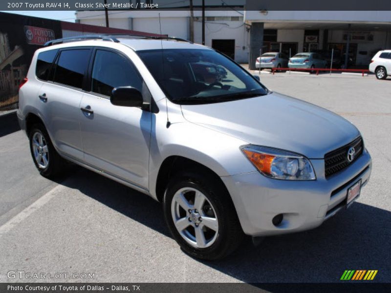 Classic Silver Metallic / Taupe 2007 Toyota RAV4 I4