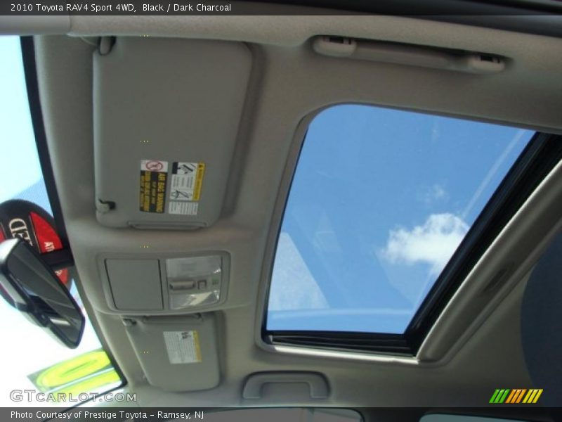Black / Dark Charcoal 2010 Toyota RAV4 Sport 4WD