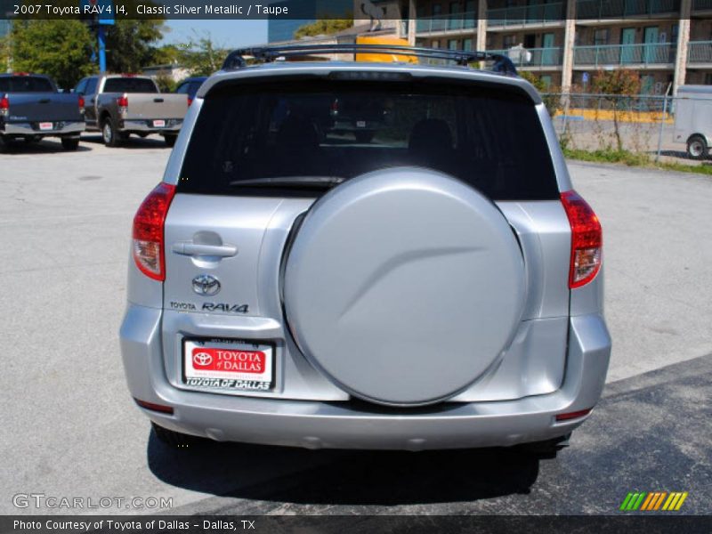 Classic Silver Metallic / Taupe 2007 Toyota RAV4 I4
