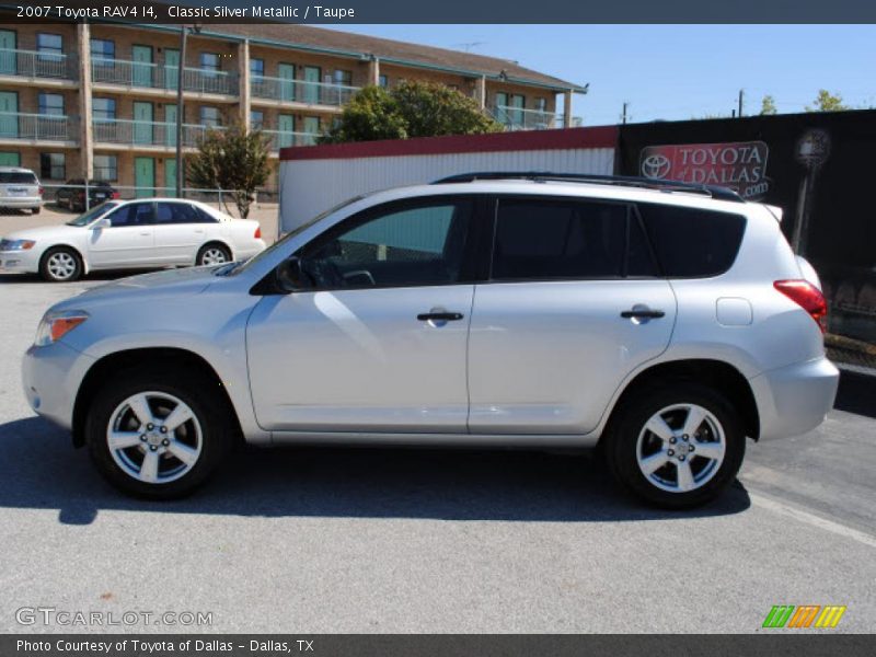 Classic Silver Metallic / Taupe 2007 Toyota RAV4 I4