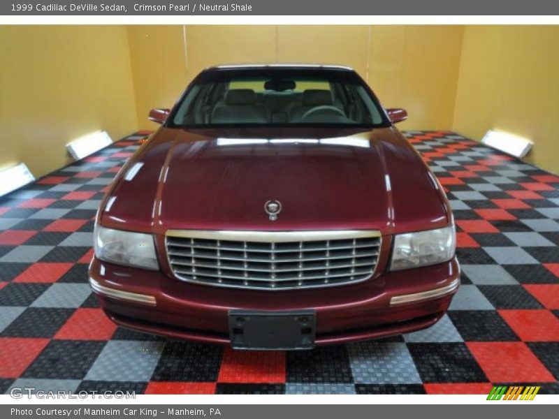 Crimson Pearl / Neutral Shale 1999 Cadillac DeVille Sedan