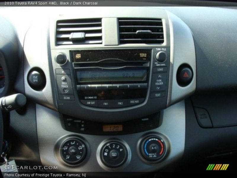 Black / Dark Charcoal 2010 Toyota RAV4 Sport 4WD