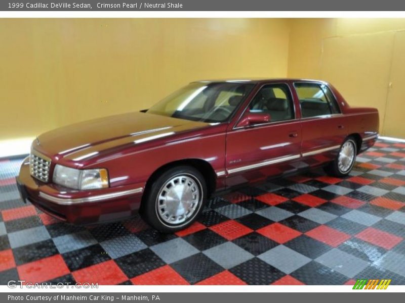 Crimson Pearl / Neutral Shale 1999 Cadillac DeVille Sedan
