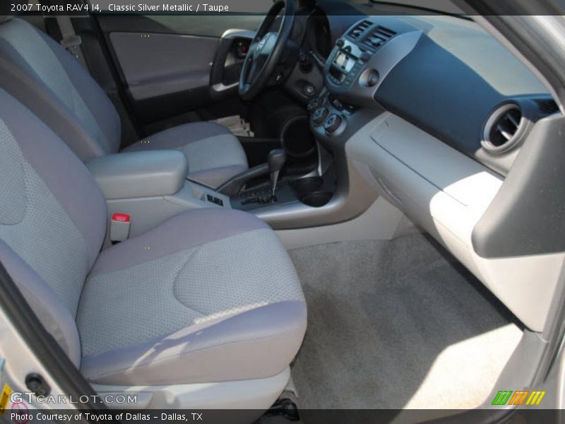 Classic Silver Metallic / Taupe 2007 Toyota RAV4 I4