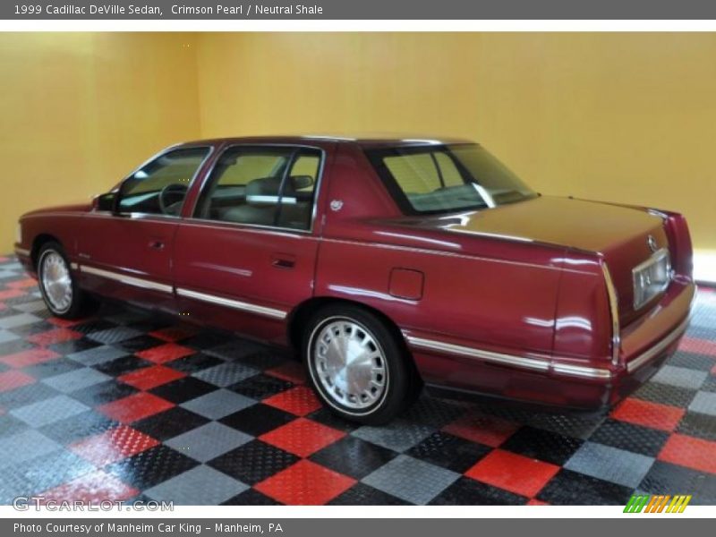 Crimson Pearl / Neutral Shale 1999 Cadillac DeVille Sedan
