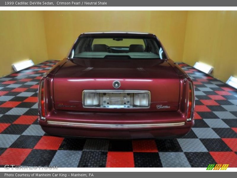 Crimson Pearl / Neutral Shale 1999 Cadillac DeVille Sedan