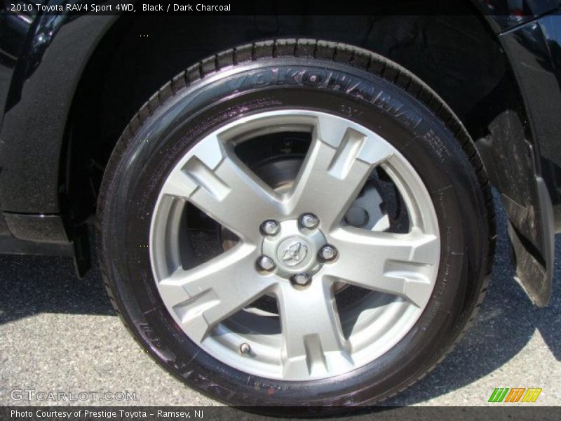 Black / Dark Charcoal 2010 Toyota RAV4 Sport 4WD