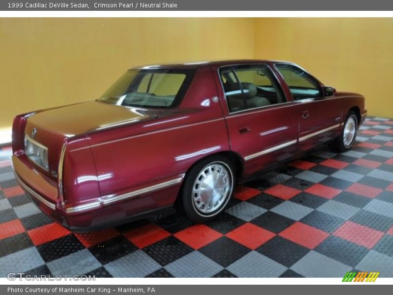 Crimson Pearl / Neutral Shale 1999 Cadillac DeVille Sedan