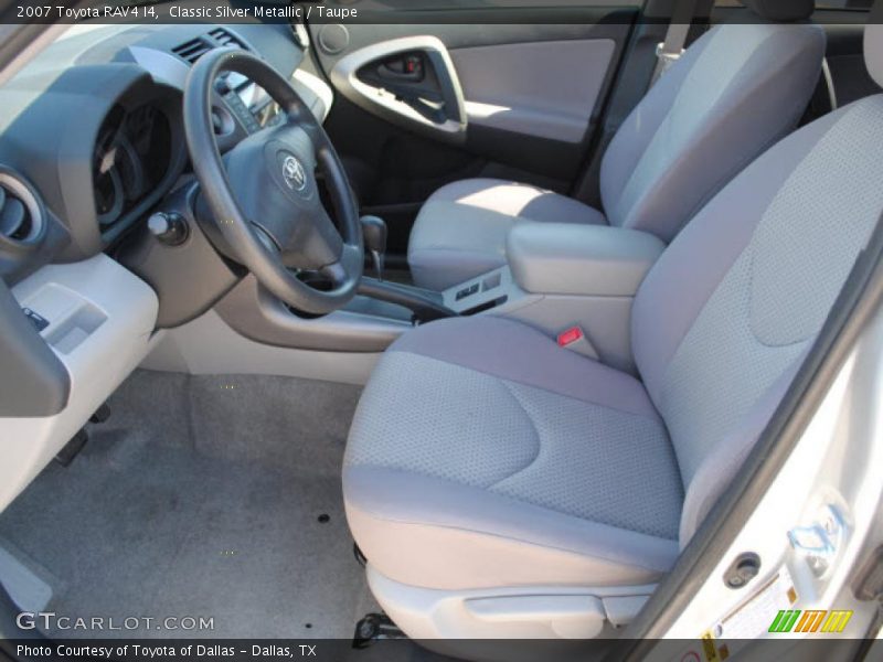 Classic Silver Metallic / Taupe 2007 Toyota RAV4 I4