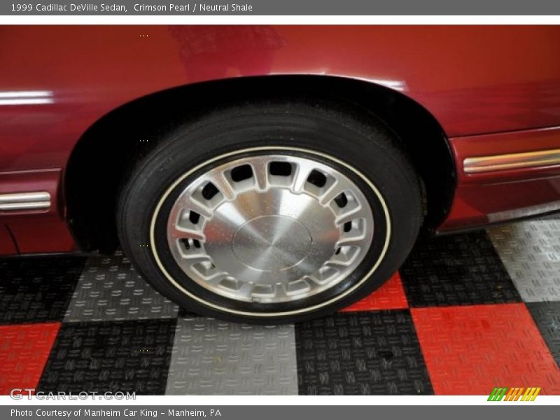 Crimson Pearl / Neutral Shale 1999 Cadillac DeVille Sedan
