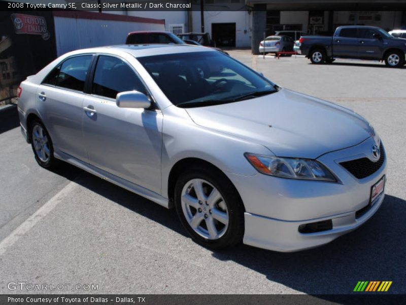 Classic Silver Metallic / Dark Charcoal 2008 Toyota Camry SE