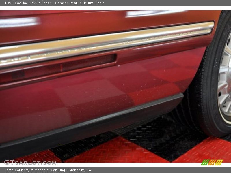 Crimson Pearl / Neutral Shale 1999 Cadillac DeVille Sedan
