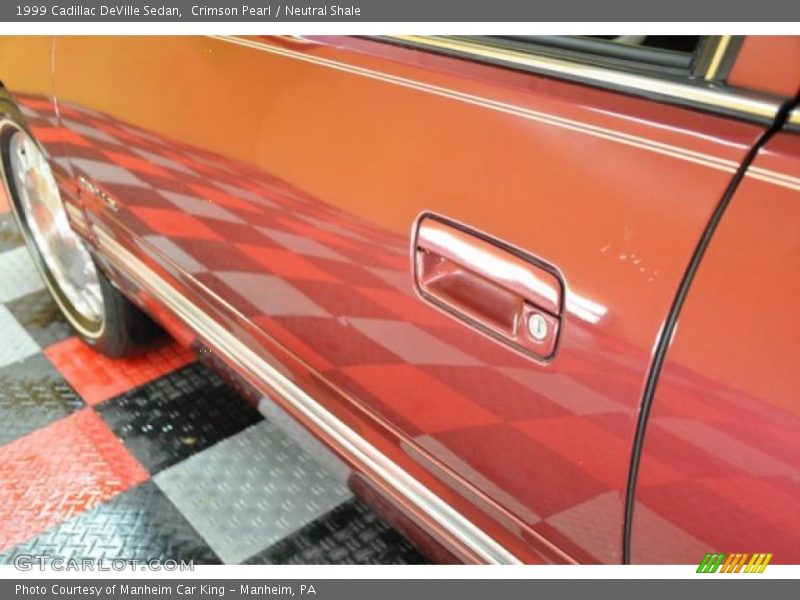 Crimson Pearl / Neutral Shale 1999 Cadillac DeVille Sedan