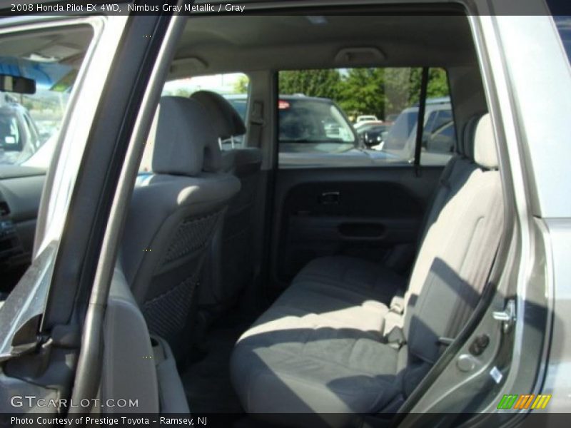 Nimbus Gray Metallic / Gray 2008 Honda Pilot EX 4WD