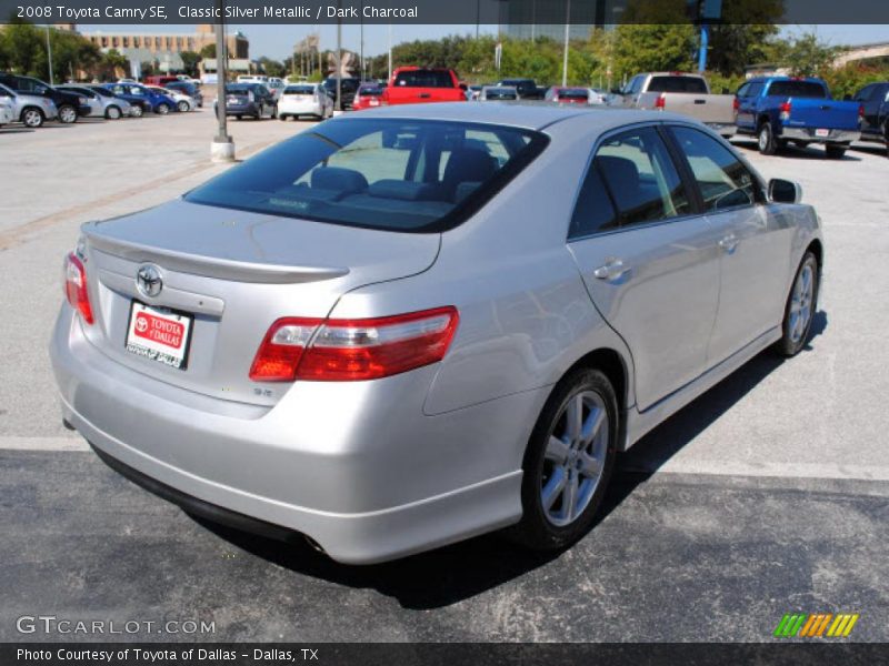 Classic Silver Metallic / Dark Charcoal 2008 Toyota Camry SE