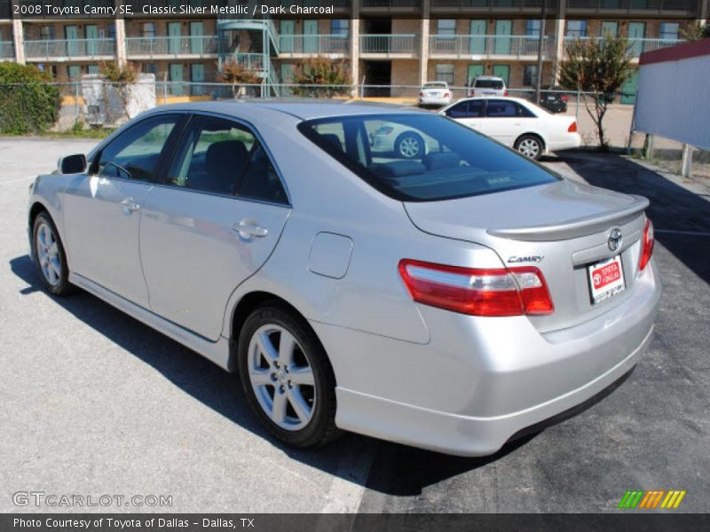 Classic Silver Metallic / Dark Charcoal 2008 Toyota Camry SE